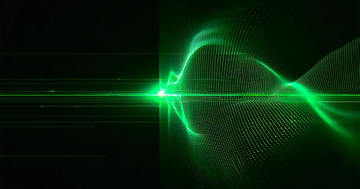 Abstract visualization of API observability metrics and monitoring signals